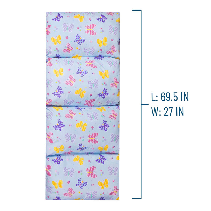Housse pour chaise longue Wildkin Kids, Jardin de papillons