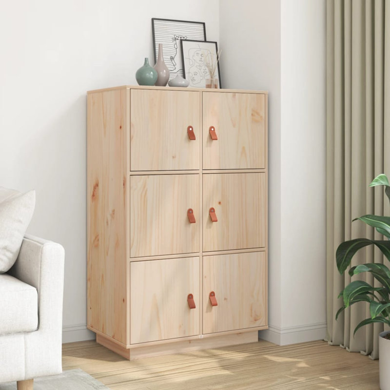 Storage Cabinet, Natural sheesam wood