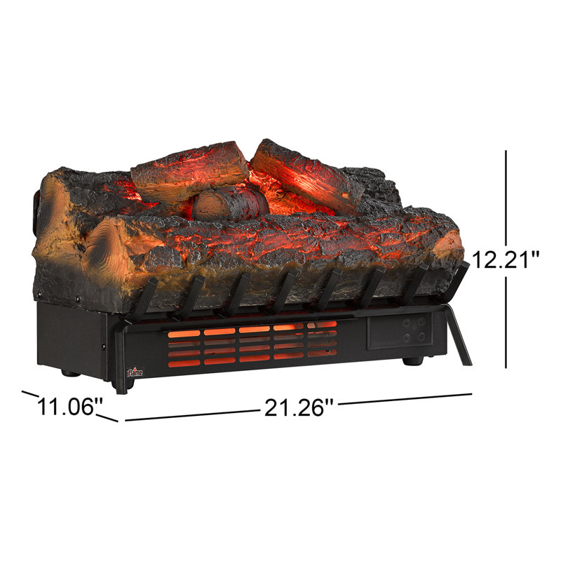 21.26'' W Black Electric Logs