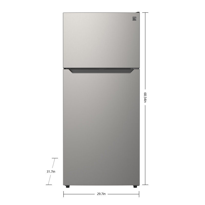 20.2 cu. ft. Top Freezer Refrigerator, Stainless Steel