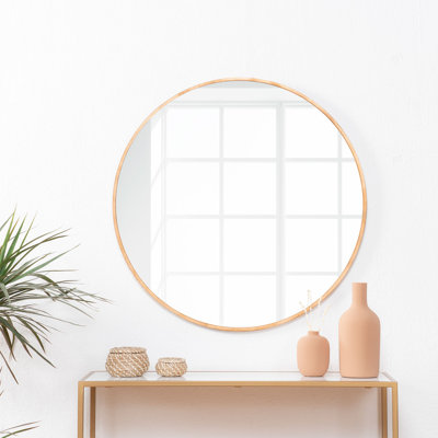 Cleaves Wood Flat Wall Mirror