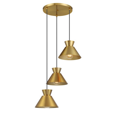 Lustre multi-points 3 lumières Nyjia