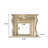 59.06"Yellow Natural Marble Decorative Fireplace Mantel-118625817-118625816