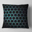 Pixel hexagonal doré en nid d'abeille - coussin imprimé abstrait-29603888-29603881