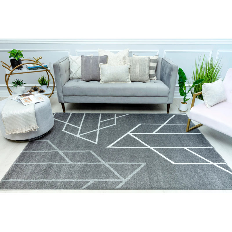 Tapis contemporain Azalea, Rectangle 8 pi 3 po x 10 pi 0 po