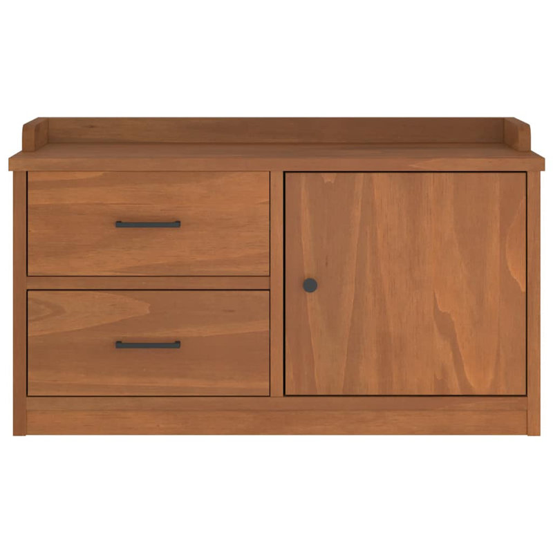 Bepler Shoe Storage Cabinet, Acacia