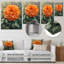 Décoration murale orange et vert parfumée souci Marigold II - souci-1069098936-1069098941