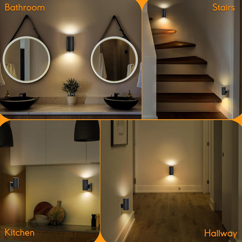 LED Plug In Night Light Dusk To Dawn Light Sensor