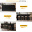 Modern Freestanding Kitchen Islands,Wood Kitchen Island with Storage and Seating Area-446940581