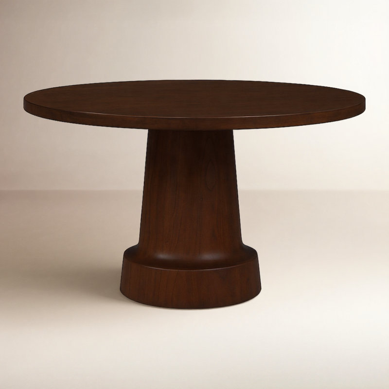 Rhys 47.5'' Round Dining Table, Coffee