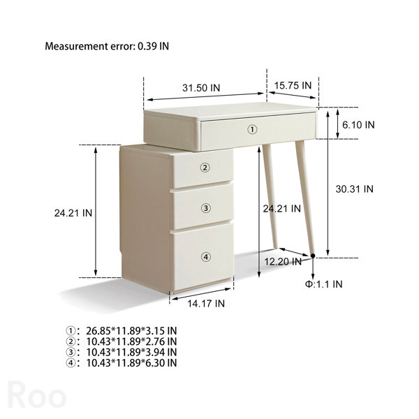 Dimensions du produit