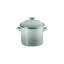 Le Creuset Enamel-On-Steel Stockpot With SS Knob, 10 Qt., White-1110542932-1140025278