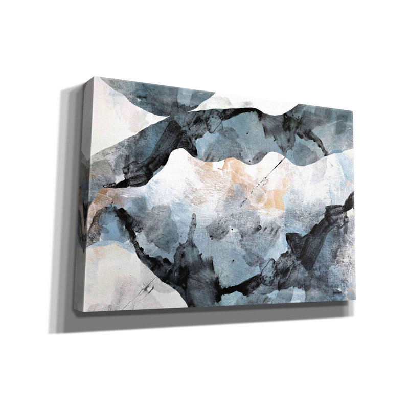 «Abstract River» par Christov Art, estampe numérique sur toile, H 18 po x l 26 po x P 0,75 po