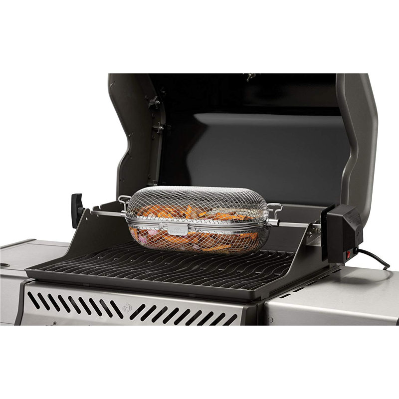 Napoleon Products Food Grade Stainless Steel Rotisserie Grill Basket