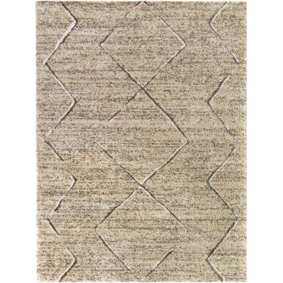 Tapis moderne taupe Abdoulaye