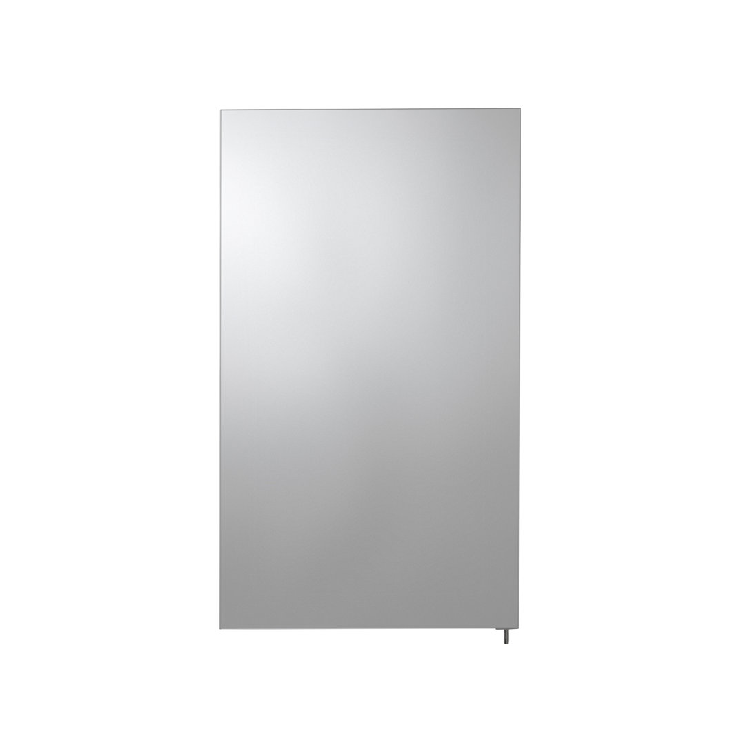 Single Door 40cm x 70cm Surface Mount Mirror Cabinet with LED Lighting