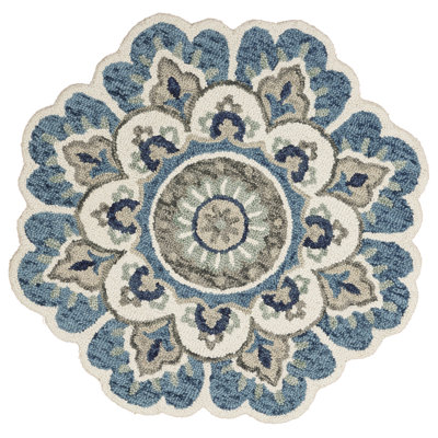 Aisosa Hand Tufted Wool Indoor Rug