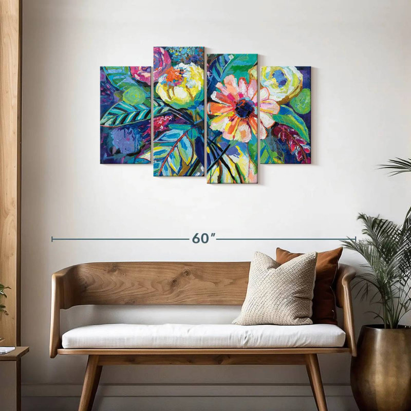 Harnek - bonheur floral, H 27 po x l 43 po
