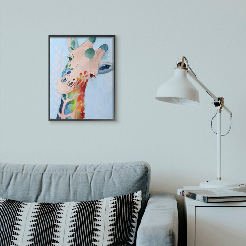 Décoration murale Buldir, H 20 po x l 16 po x P 1,5 po, Giclée encadrée noir minuit