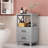 2 Drawer Cabinet, Entryway Cabinet