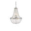 Luminaire suspendu unique en forme de larme à 5 lumières avec accents de cristal Priyank-1274553559