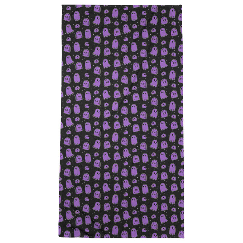 Katelyn Elizabeth Cotton Blend Beach Towel, Light Purple
