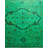 Yoshua One-of-a-Kind 3' X 5' New Age Wool Area Rug Green