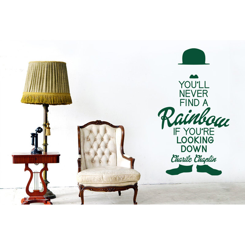 Non-Wall Damaging Wall Decal, Dark Green