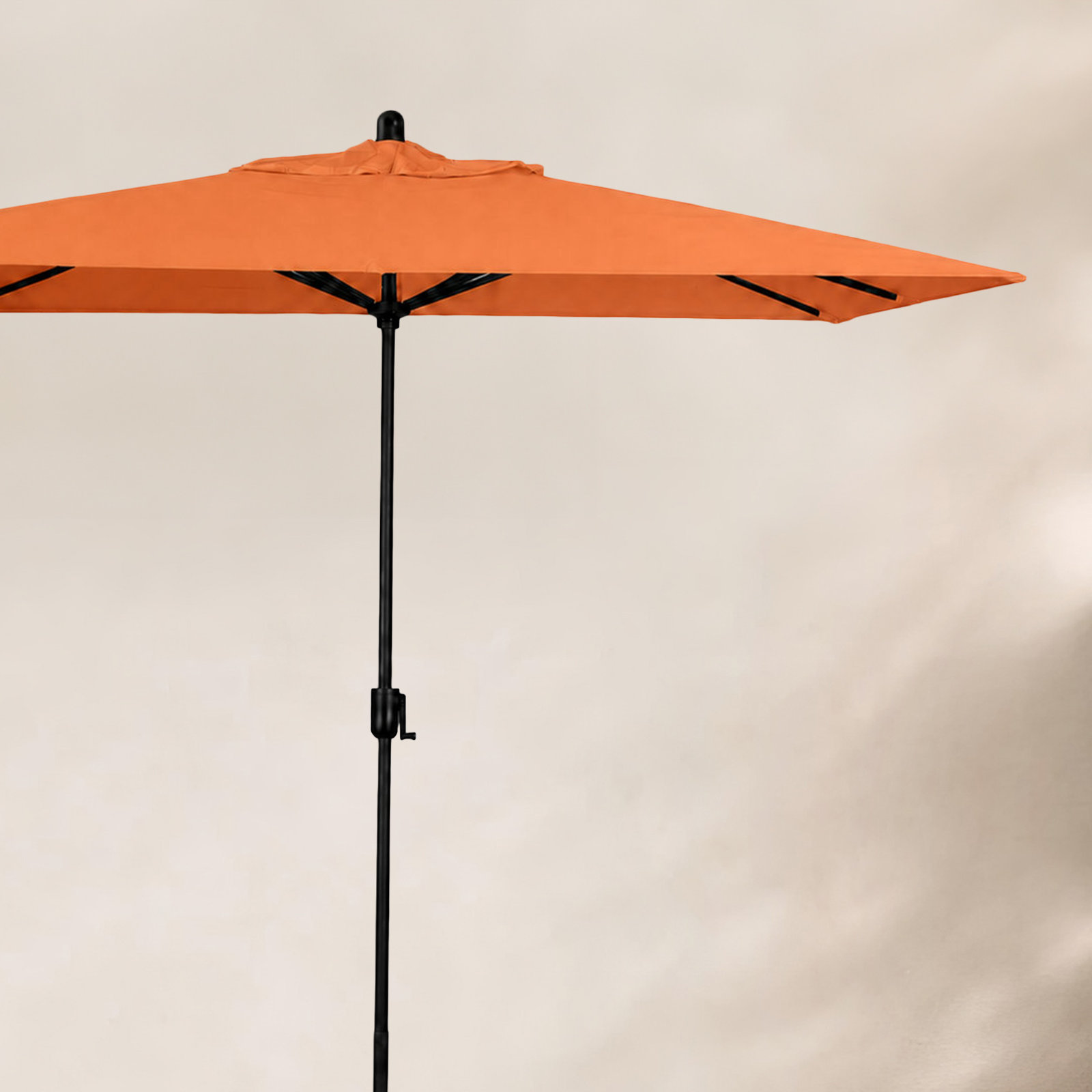Olivier 9.7' Umbrella, Black Sapphire, Canvas Tuscan Sunbrella® Canvas