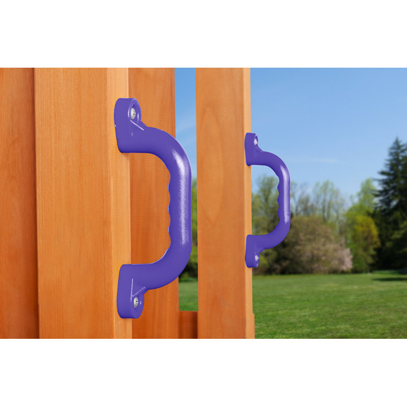 Portique Timber Valley, Mauve, Jaune