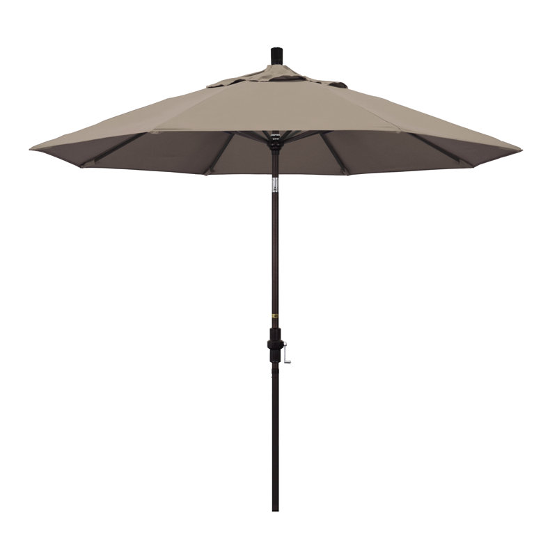 Parasol 9 'Market Sunbrella, Taupe