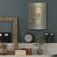  'Rose On Sage' by Danhui Nai Metal Wall Art-802306796