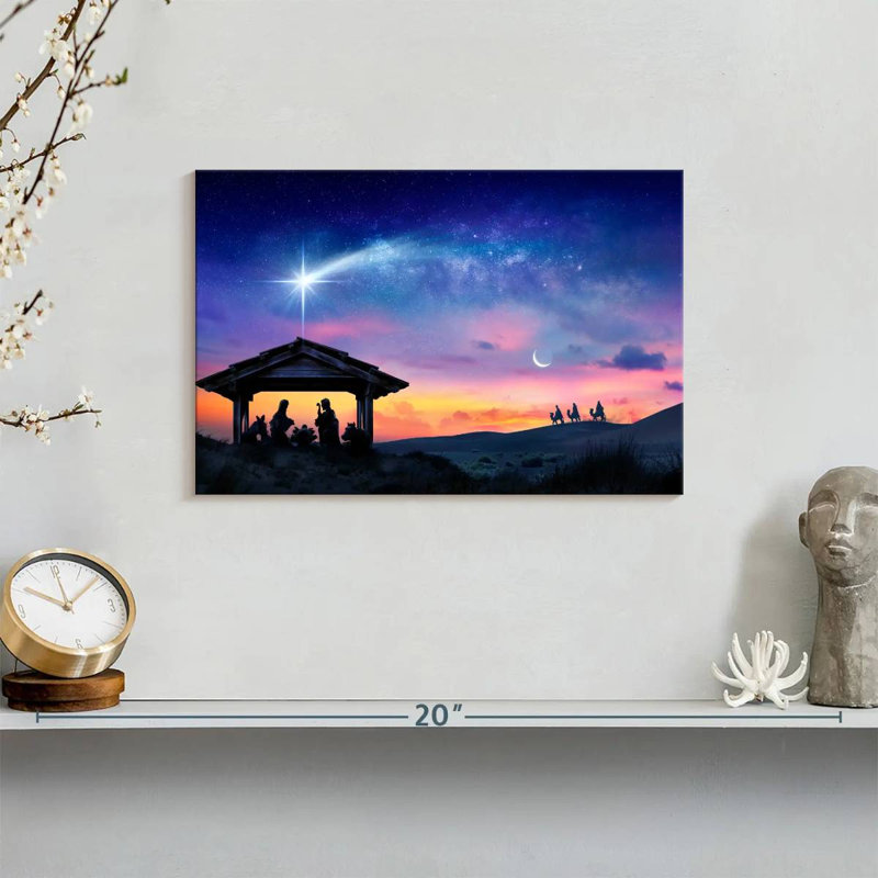 Adella Christmas Star, 8" H x 12" W