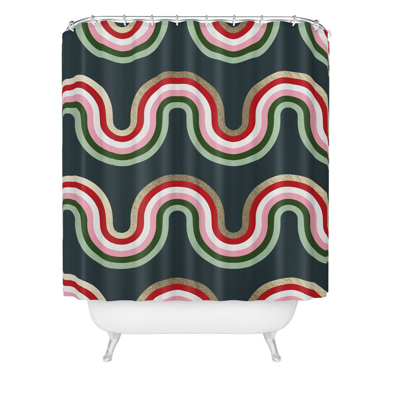 Geometric Shower Curtain
