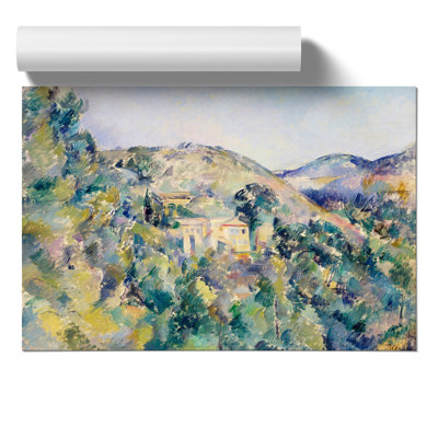 View of the Domaine Saint Joseph by Paul Cezanne - Frameless Print