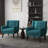 Stephanny 27.5" Wide Tufted Armchair with Solid Wood Legs-1789171724