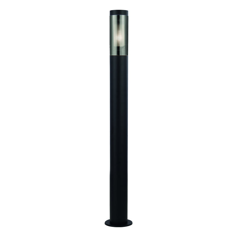 Tarik Smoked Bollards, 90cm H x 12cm W x 12cm D