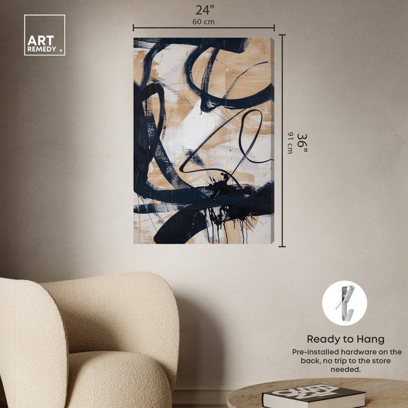 Coulant, Toile tendue, H 36 po x l 24 po