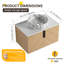 Meuble-lavabo flottant simple 30 po avec lavabo d'art en céramique, meuble-lavabo mural avec 2 portes à fermeture douce-742215114