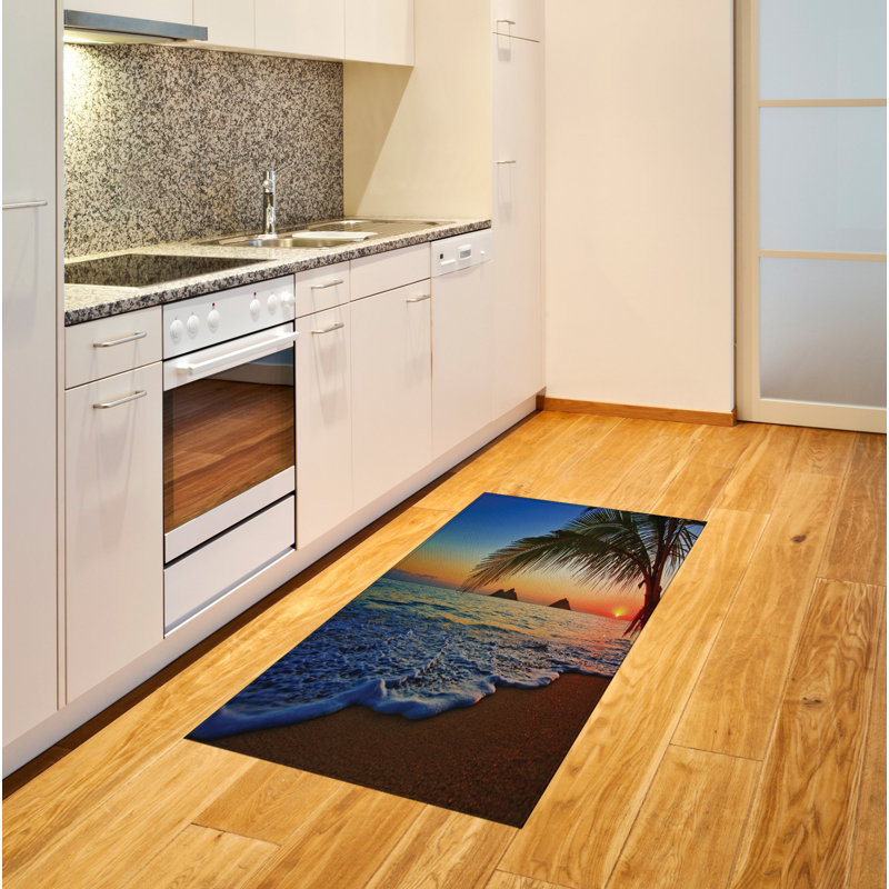 Hawaiian High Density Long Fiber Poly Threads Decorative Area Rug Carpet, Rectangle 2'7" x 5'