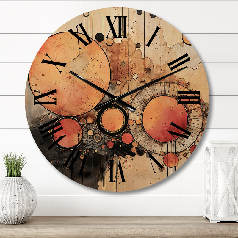 Horloge murale Escape To Serenity, Moyenne