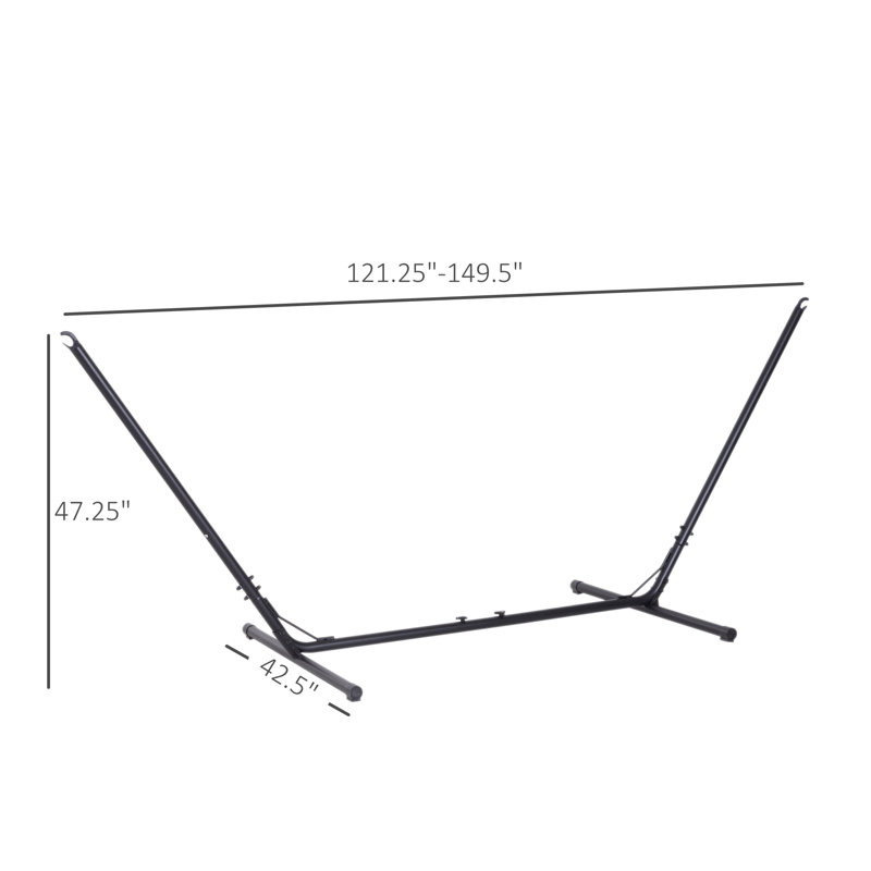 Deja Iron Standard Hammock Stand