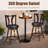 Emillee Swivel Upholstered Counter Stool