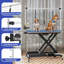 Table de toilettage électrique réglable avec rangement et plateau antidérapant pour les professionnels des animaux de compagnie