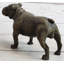 Sculpture miniature de bouledogue anglais