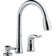 Kate Pull Down Sprayer Kitchen Sink Faucet with Matching Soap Dispenser