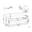 VAYLA 198cm Upholstered Sofa Bed-129392477-129392476-129392474