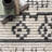 Power Loom Performance Beige/Charcoal Gray Rug-94046268
