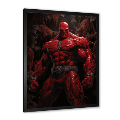 Art de superhéros géant rouge I - Giants