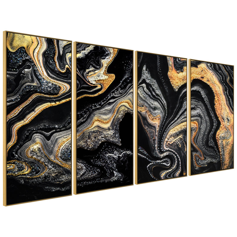 "Golden Veins Set" Crystallus